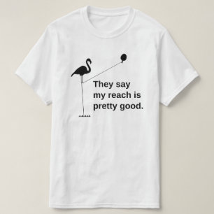 T-shirts Alcance alto do ténis de mesa do flamingo