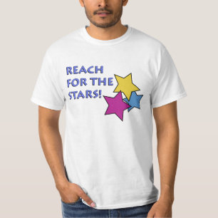T-shirts Alcance para o T- Shirt Valor das Estrelas