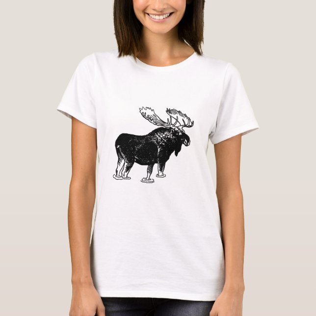 T-shirts Alces de Bull (Frente)