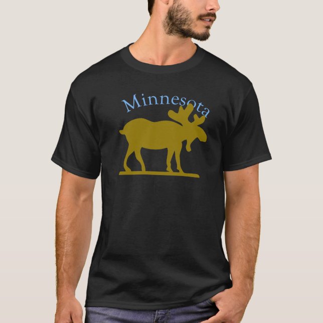 T-shirts Alces de Minnesota (Frente)