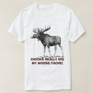 T-shirts Alces-tache