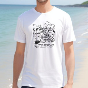 T-shirts Aldeia sonolenta por causa da discoteca de pub tar