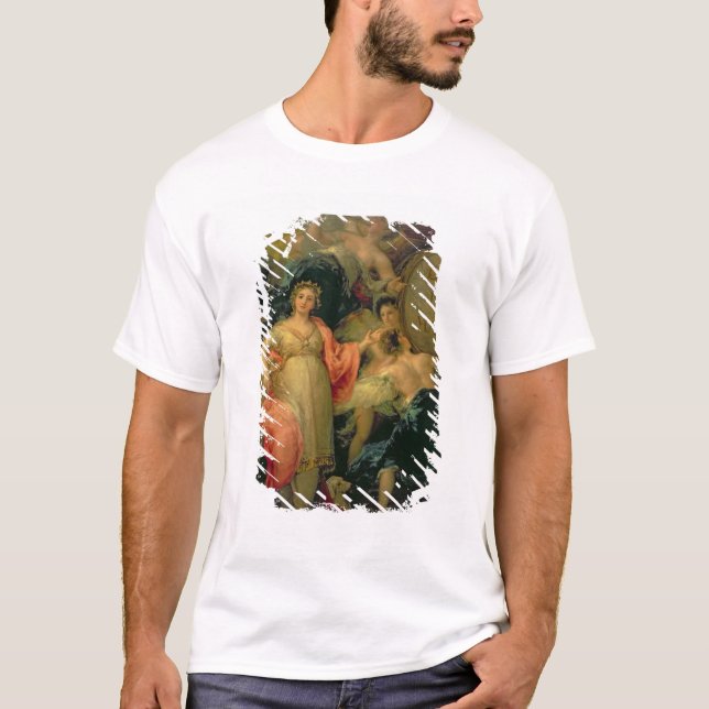 T-shirts Alegoria da cidade de Madrid, 1810 (Frente)