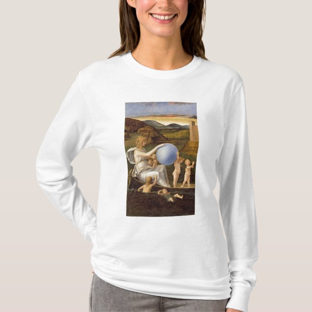 T-shirts Alegoria da fortuna em mudança, ou melancolia (Frente)