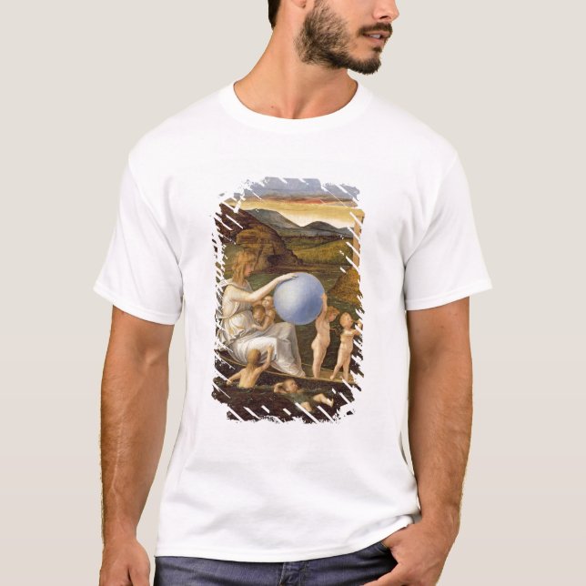T-shirts Alegoria da fortuna em mudança, ou melancolia (Frente)