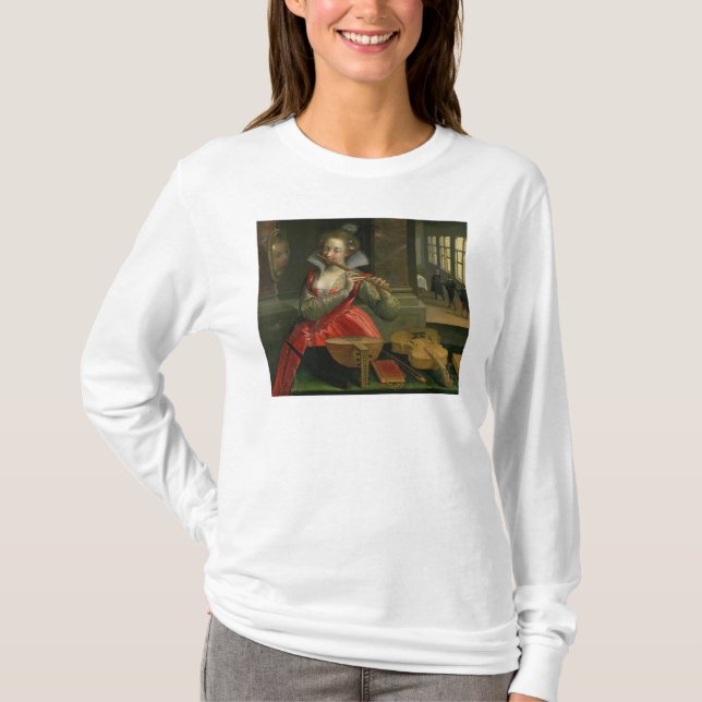 T-shirts Alegoria da música, c.1600 (Frente)
