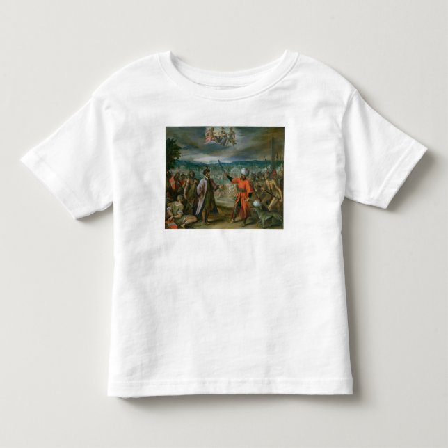 T-shirts Alegoria das guerras turcas (Frente)