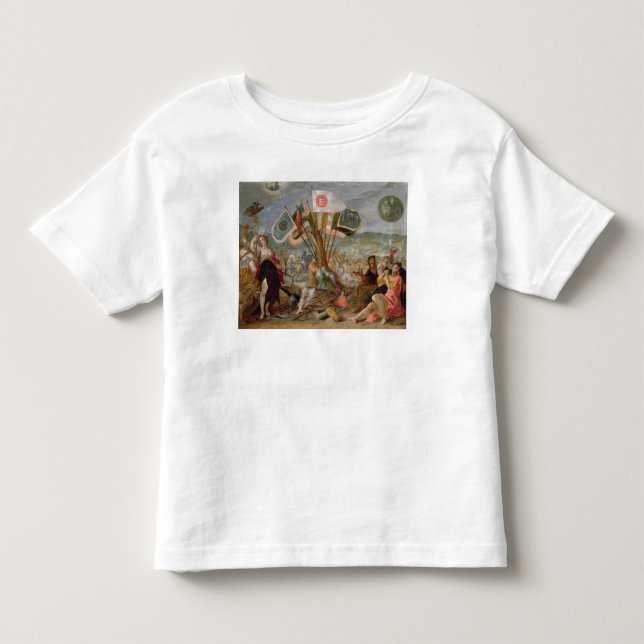T-shirts Alegoria das guerras turcas (Frente)