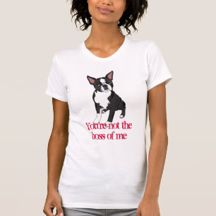 T-shirts Alegria você não é o chefe