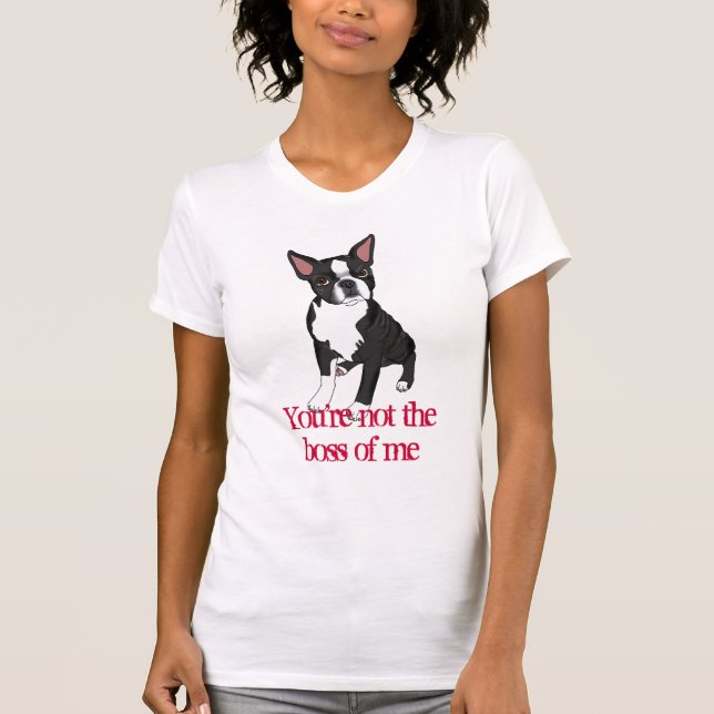 T-shirts Alegria você não é o chefe (Frente)