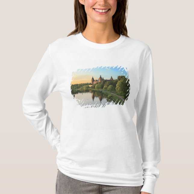 T-shirts Alemanha, Aschaffenburg, Schloss (castelo) (Frente)