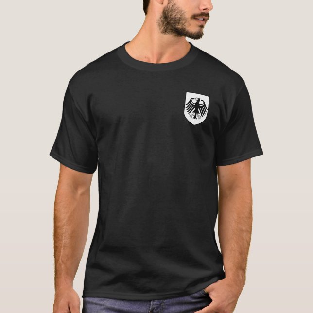 T-shirts Alemanha/camisa brasão de Alemanha (Frente)