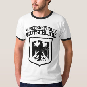 T-shirts Alemanha de Bundesrepublik/alemão Eagle
