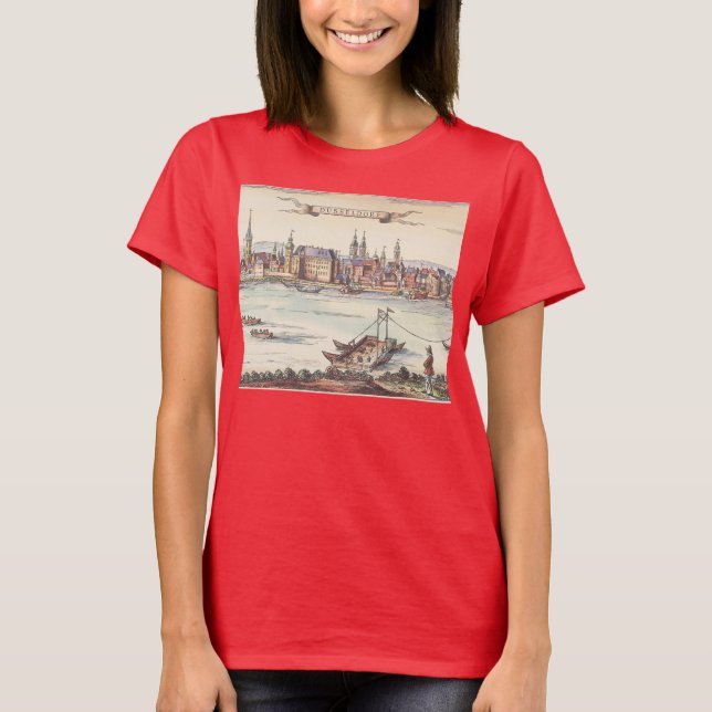 T-shirts Alemanha: Duesseldorf (Frente)