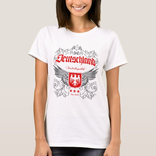 T-shirts ALEMANHA - Fussballrepublik (Frente)