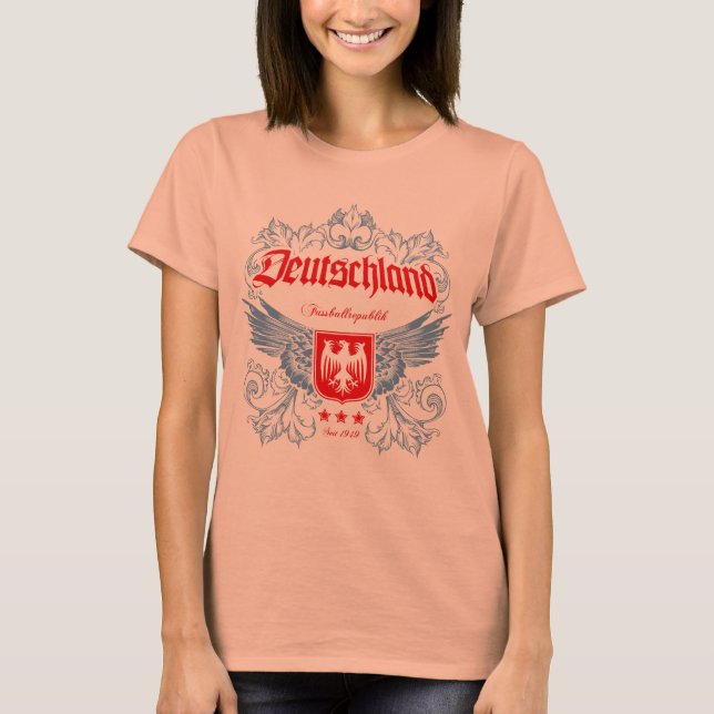 T-shirts ALEMANHA - Fussballrepublik (Frente)