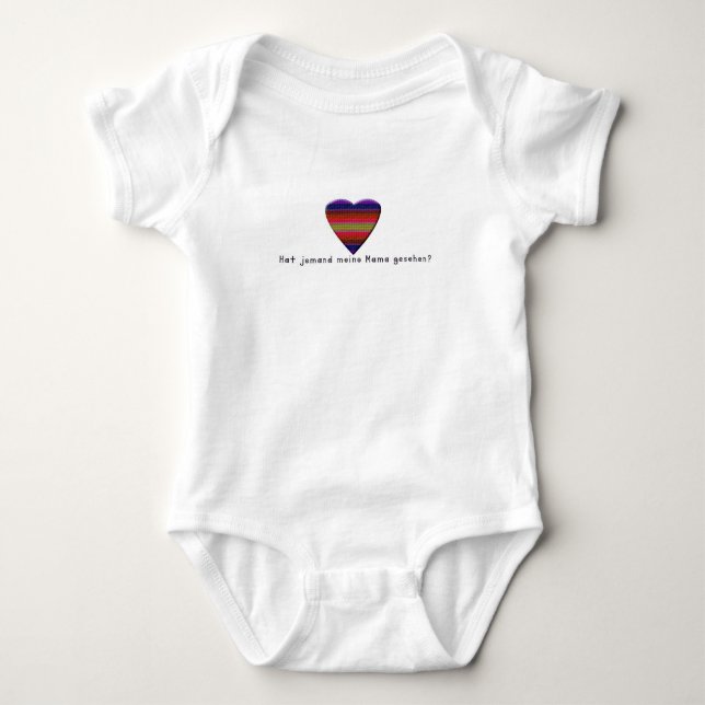 T-shirts Alemão - Mamãe (Frente)