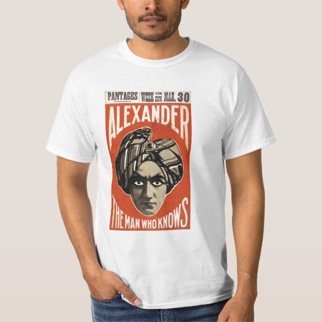 T-shirts Alexander (Frente)