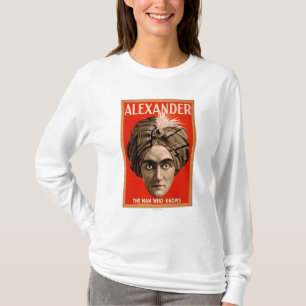 T-shirts Alexander o homem que sabe o poster mágico