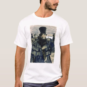 T-shirts Alexander Pushkin na terraplenagem de Neva