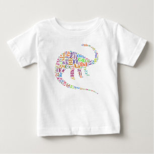T-shirts alfabeto Dino