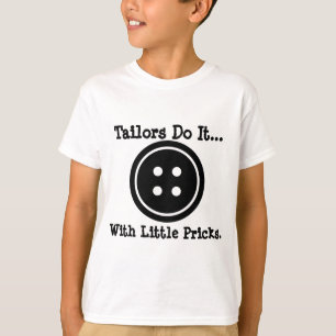 T-shirts Alfaiates fazem isso... com pequenos pontos.