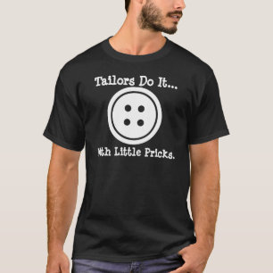 T-shirts Alfaiates fazem isso... com pequenos pontos.