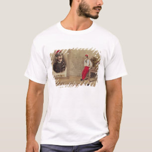T-shirts Alfred Dreyfus como um prisioneiro, 1894-1906