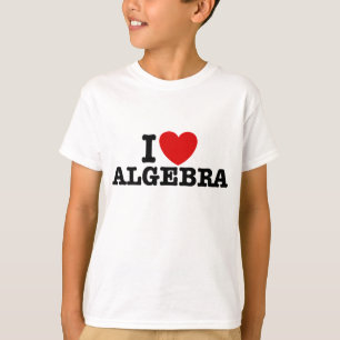 T-shirts Álgebra