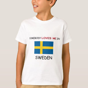 T-shirts Alguém ama-me na SUECIA