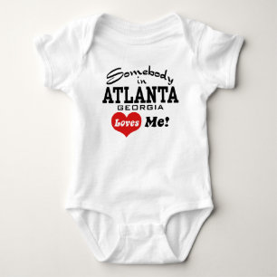 T-shirts Alguém em Atlanta Geórgia ama-me