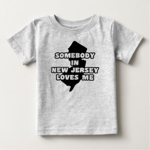 T-shirts Alguém em New-jersey ama-me