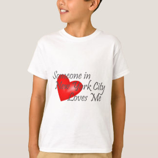 T-shirts Alguém na Nova Iorque ama-me