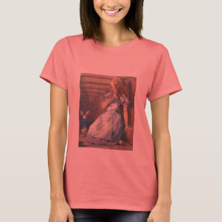 T-shirts Alice e o Coelho Branco