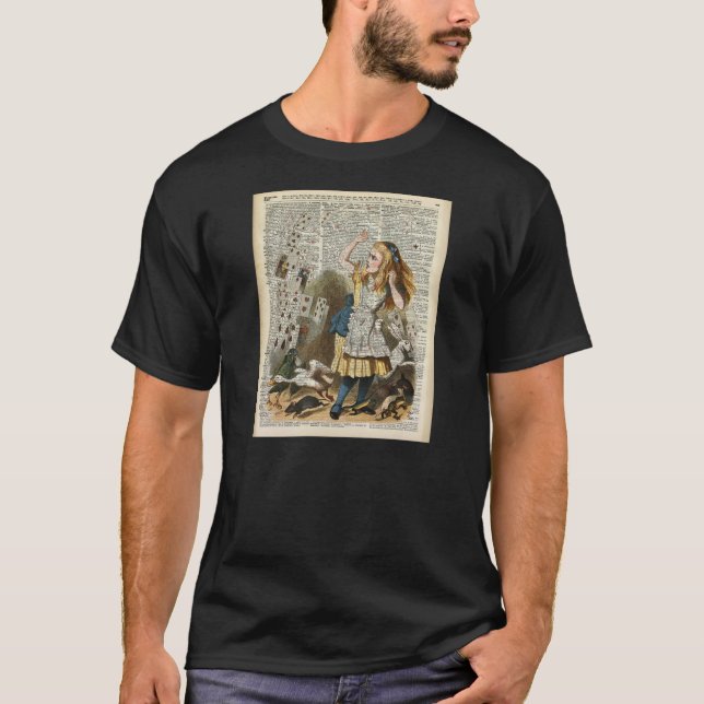 T-shirts Alice no país das maravilhas (Frente)