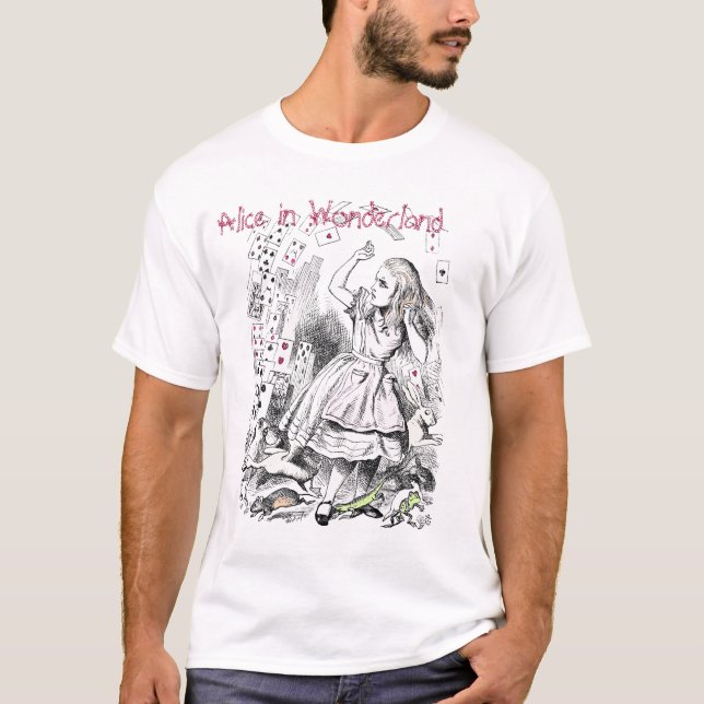T-shirts Alice no país das maravilhas (Frente)