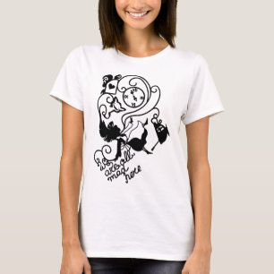 T-shirts Alice no País das Maravilhas. Ilustração de sil