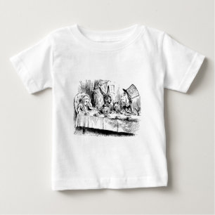 T-shirts Alice no tea party louco