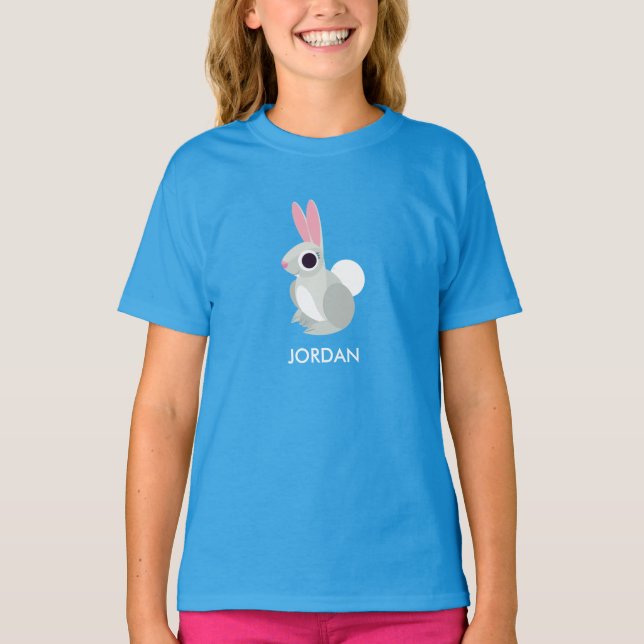 T-shirts Alice o coelho (Frente)