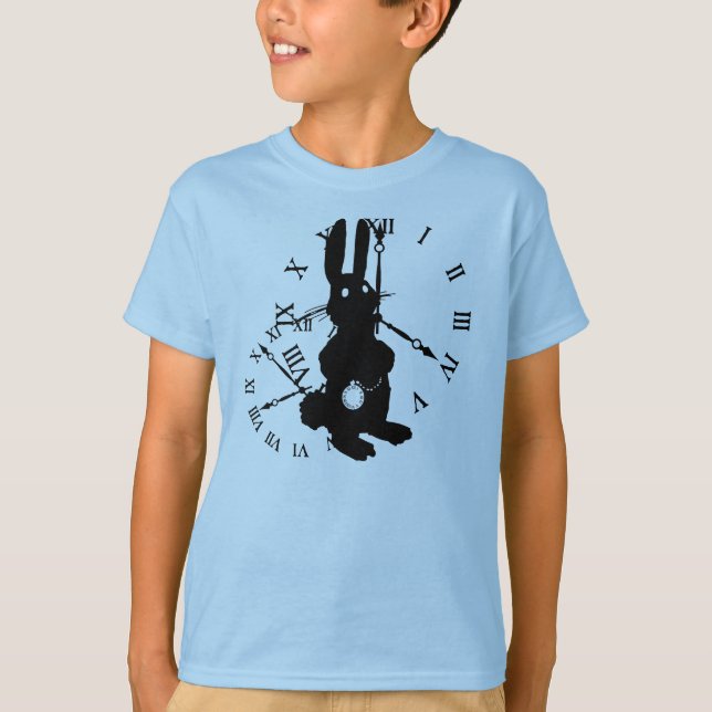 T-shirts Alice Rabbit Tarde (Frente)