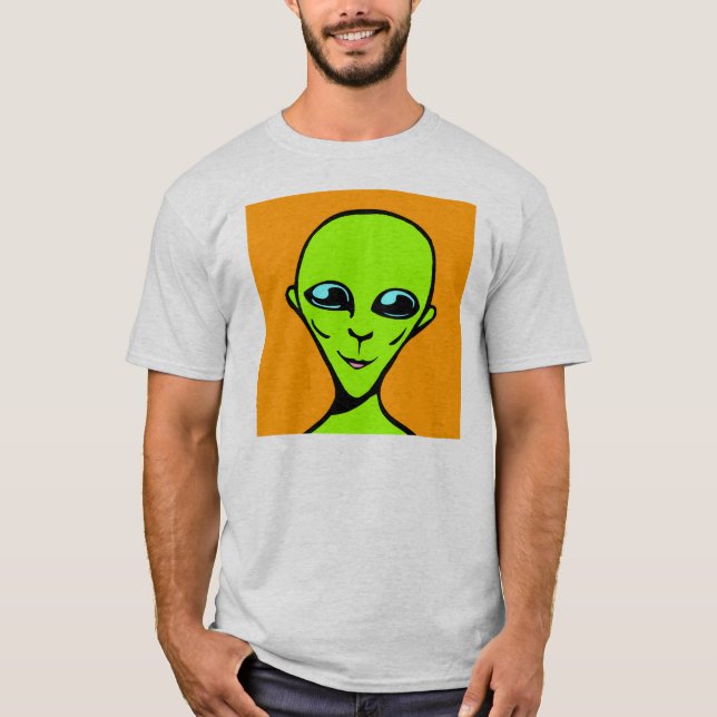 T-shirts Alien/ET feliz (Frente)