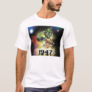 T-shirts alienígena 1947 tripla