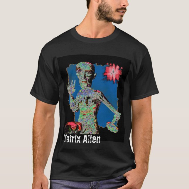 T-shirts Alienígena da matriz (Frente)