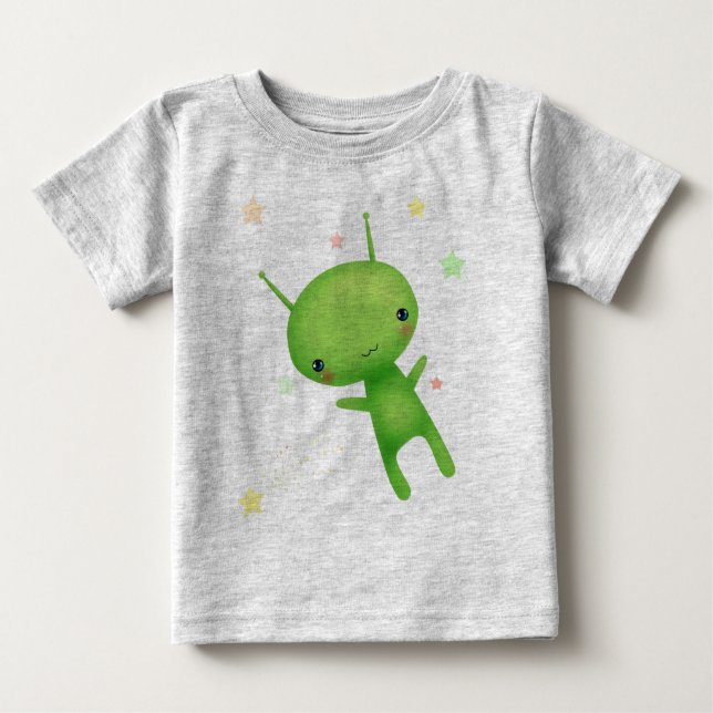 T-shirts Alienígena e UFO (Frente)