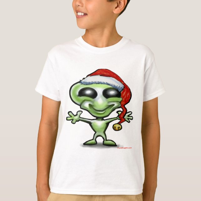 T-shirts Alienígena Natal (Frente)