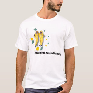 T-shirts Alimentadores do material perigoso