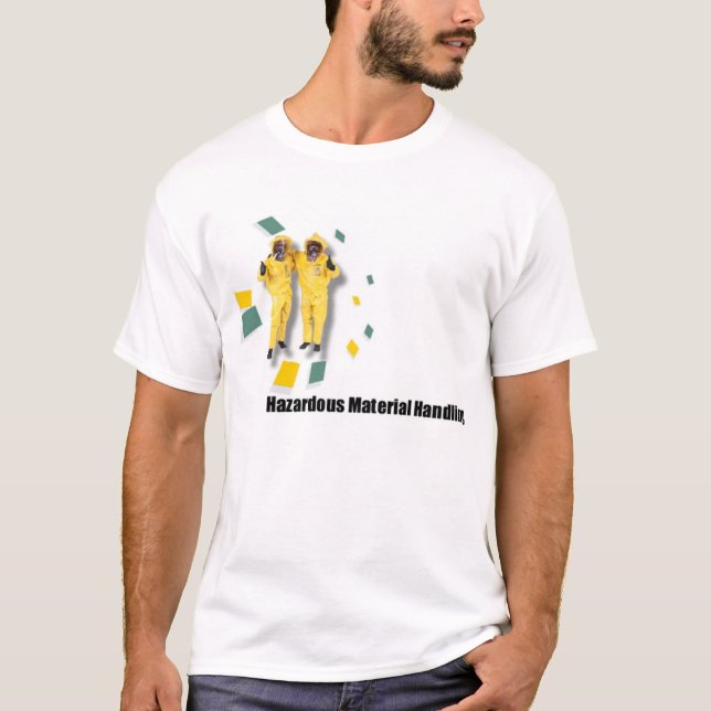 T-shirts Alimentadores do material perigoso (Frente)