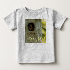 T-shirts Alimente-me Baby Creeper