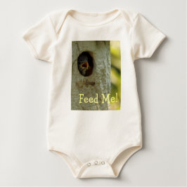 T-shirts Alimente-me Baby Creeper
