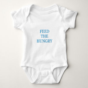 T-shirts Alimente o com fome